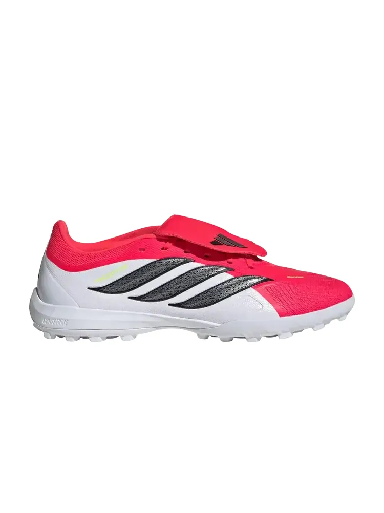 Футбольное поле Adidas Predator League Fold Over Tongue Turf 'Lucid Red Core Black Cloud White' — изображение 1 из 1, красный