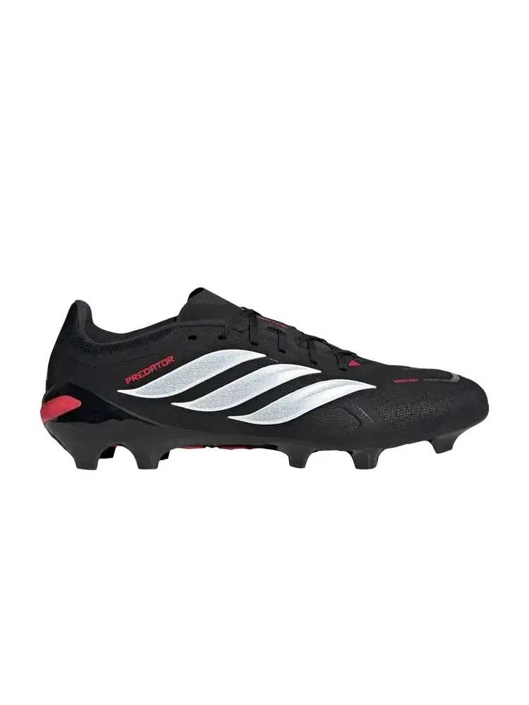 Футбольные бутсы Adidas Predator League FG 'Core Black Cloud White Lucid Red' — изображение 1 из 1, черный