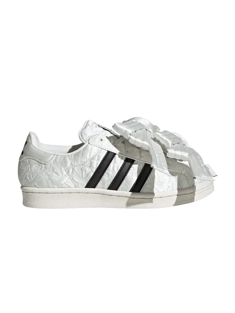 Кроссовки adidas Caroline Hu x Wmns Superstar 'White Black' — изображение 1 из 1, белый/черный/белый