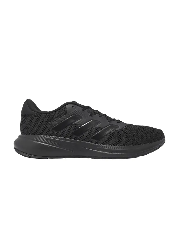 Кроссовки adidas Response Runner 'Triple Black' — изображение 1 из 1, черный/черный/черный