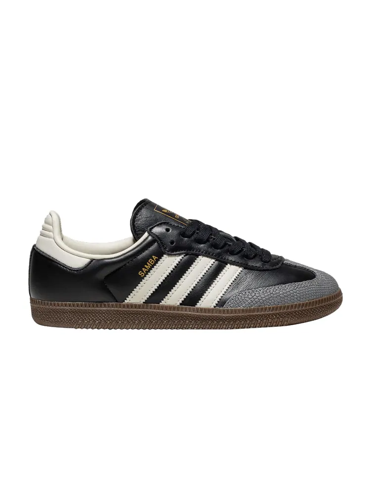 Кроссовки Wmns Samba OG 'Black Off White Snakeskin' — изображение 1 из 1, черный белый