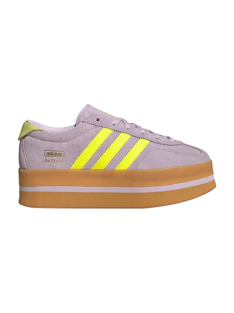 Кроссовки adidas Wmns Gazelle Stack 'Ice Lavender Solar Yellow' — изображение 1 из 1, желтый