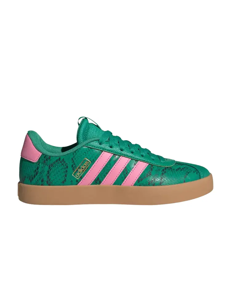Кроссовки Adidas Wmns VL Court 3.0 'Court Green Bliss Pink' — изображение 1 из 1, зеленый