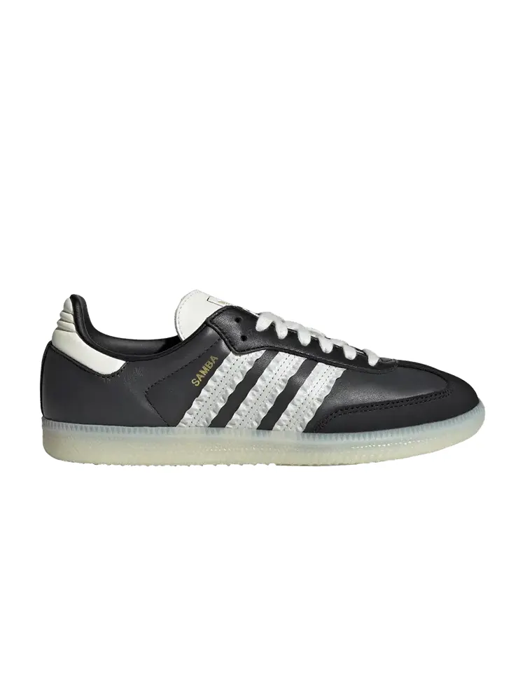 Кроссовки adidas Wmns Samba 'Ruffle Stripes Pack - Black Off White' — изображение 1 из 1, белый/черный