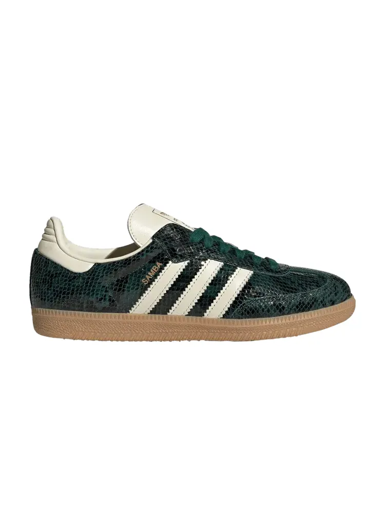 Кроссовки adidas Wmns Samba OG 'Collegiate Green Gum Snakeskin' — изображение 1 из 1