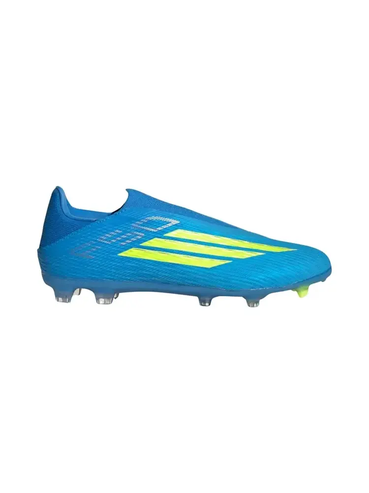 Adidas F50 League Laceless FG MG 'Lucid Ray Blue Team Solar Yellow 2 Lucid Aquamarine' — изображение 1 из 1, синий