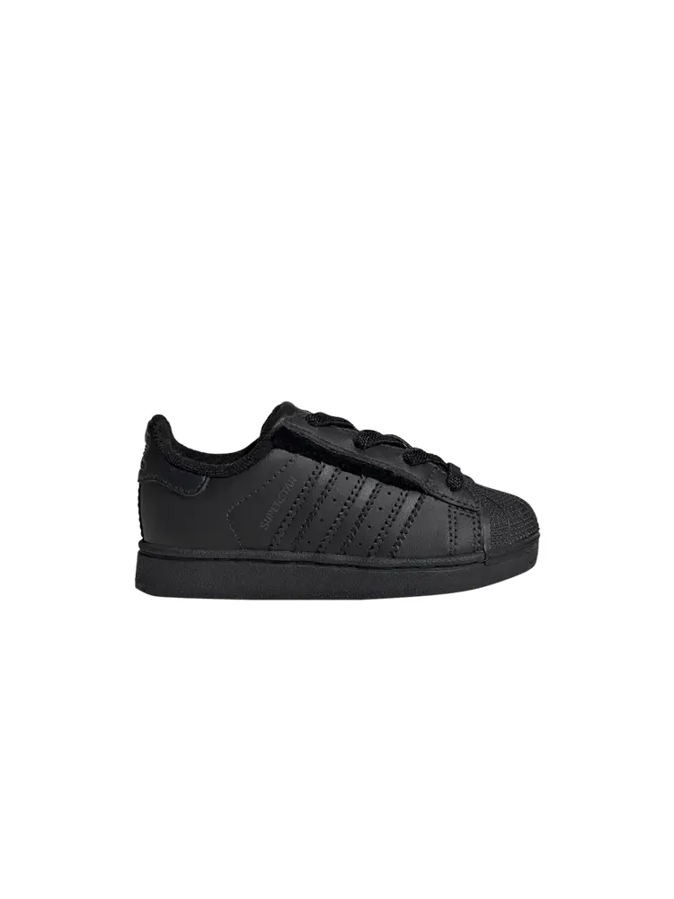 Кроссовки adidas Superstar 2 EL I 'Triple Black' — изображение 1 из 1, черный/черный/черный