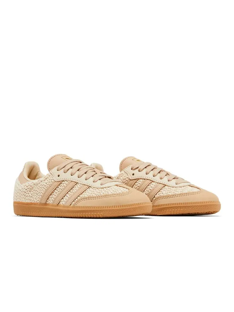 Кроссовки adidas Wmns Samba OG 'Knit Pack - Sand Strata' — изображение 9 из 9, песочный/бежевый