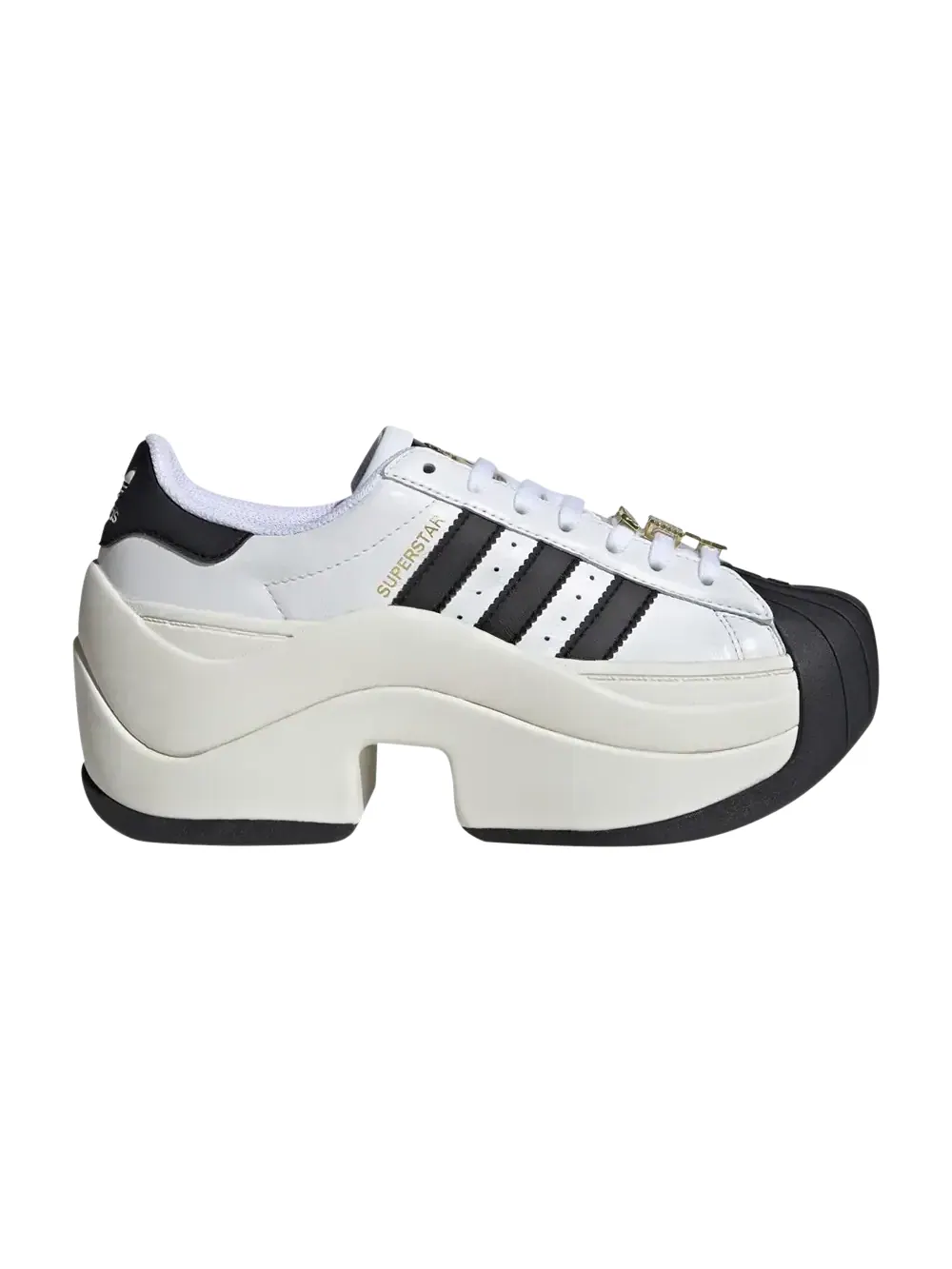 Кроссовки Adidas Wmns Superstar Bold — изображение 1 из 1, белый/белый/черный