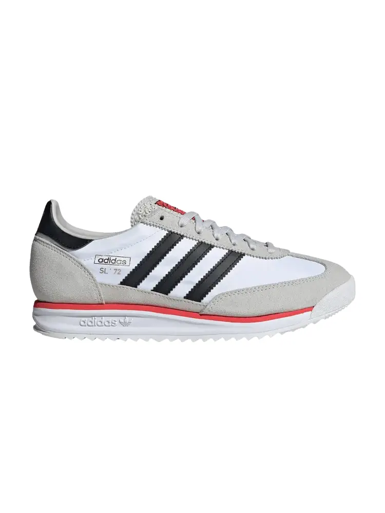 Кроссовки adidas SL72 RS White Black Red — изображение 1 из 1, белый черный красный