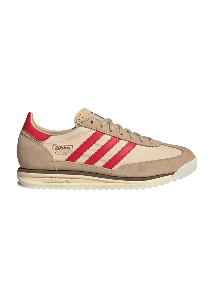Кроссовки adidas SL72 RS 'Magic Beige Pure Ruby' — изображение 1 из 1, бежевый//песочный