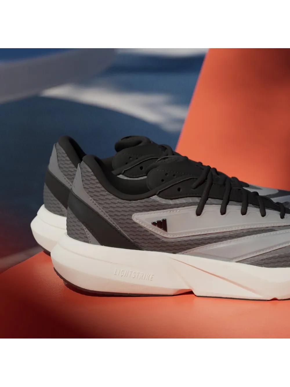 Кроссовки Adidas Lightblaze — изображение 8 из 13, серый/черный