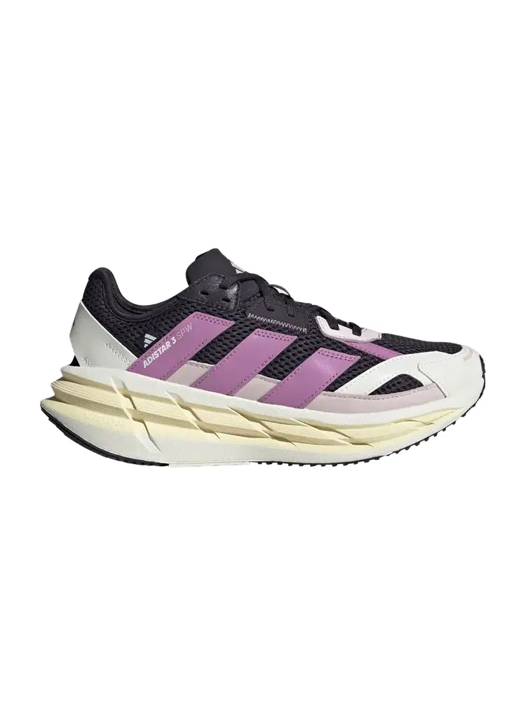 Кроссовки adidas Wmns Adistar 3 'Aurora Black' — изображение 1 из 1, черный/фиолетовый/белый