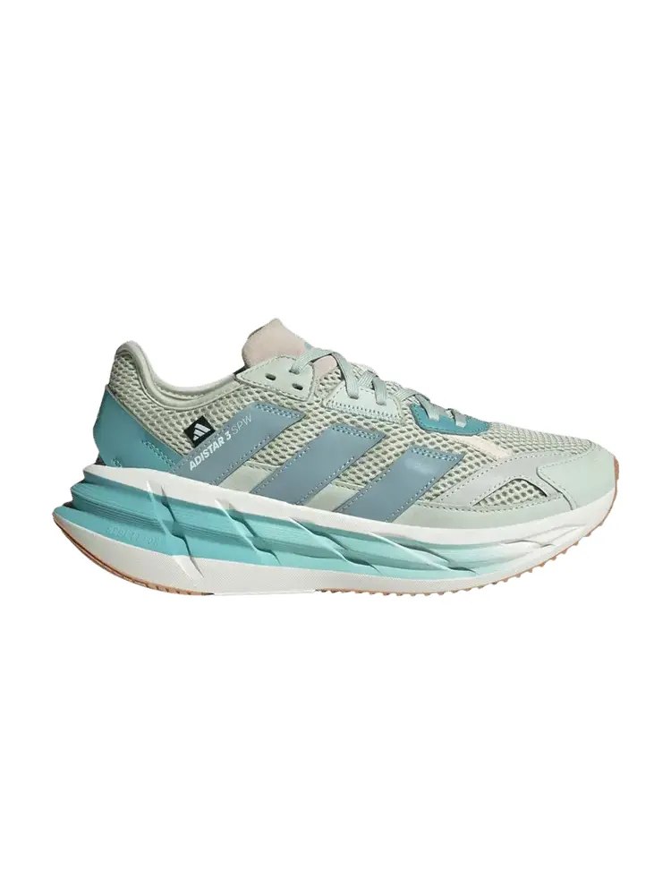 Кроссовки adidas Wmns Adistar 3 'Linen Green Magic Grey Metallic' — изображение 1 из 1, зеленый/серый металлик