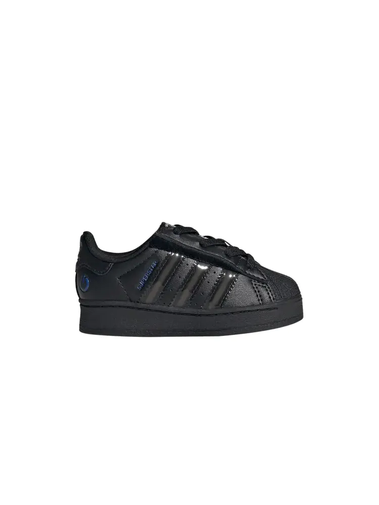 Кроссовки adidas Superstar Comfort Closure EL I 'Led Lights Stripes - Black Preloved Violet' — изображение 1 из 1