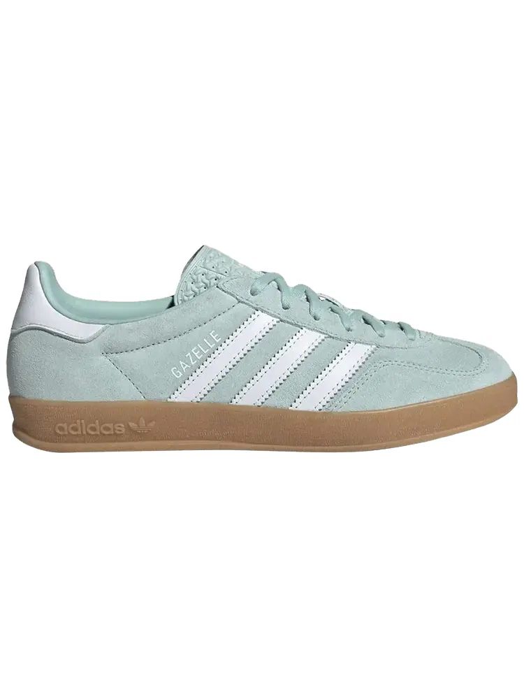 Кроссовки Adidas Wmns Gazelle Indoor — изображение 1 из 1, зеленый
