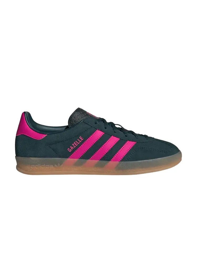 Кроссовки Adidas Wmns Gazelle Indoor 'Aurora Ivy Pink' — изображение 1 из 1, зеленый