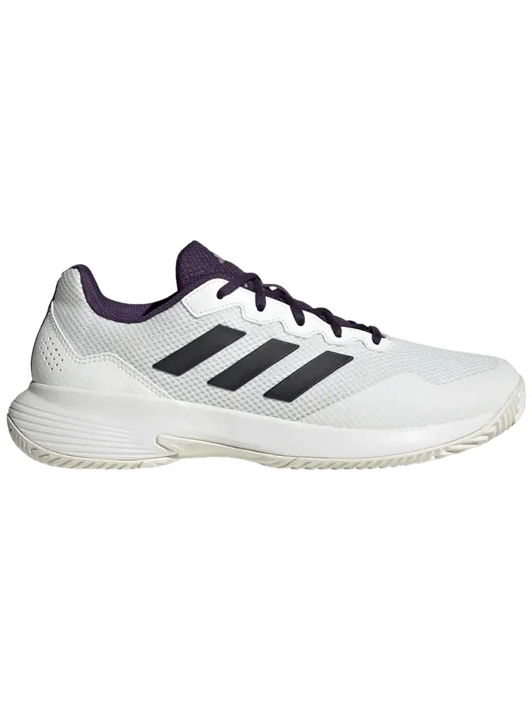 Кроссовки adidas GameCourt 2.0 'White Aurora Plum' — изображение 1 из 1, белый