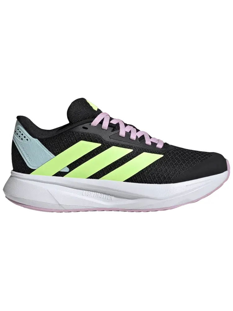 Кроссовки adidas Duramo SL J 'Black Hi-Res Yellow Lilac' — изображение 1 из 1, черный-желтый