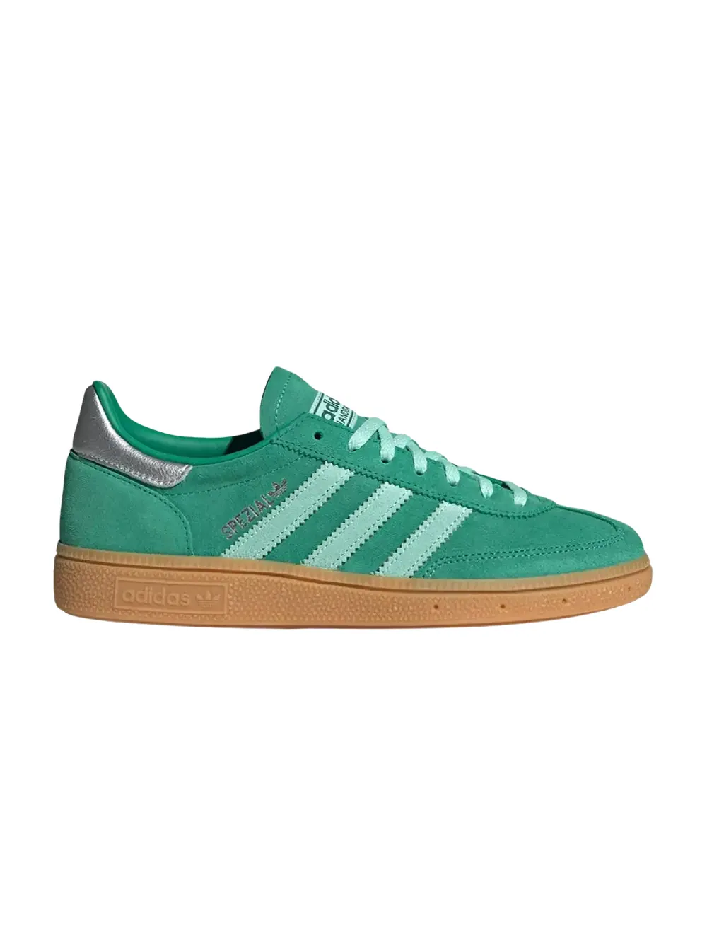 Кроссовки Adidas Handball Spezial — изображение 1 из 1, зеленый/прозрачный