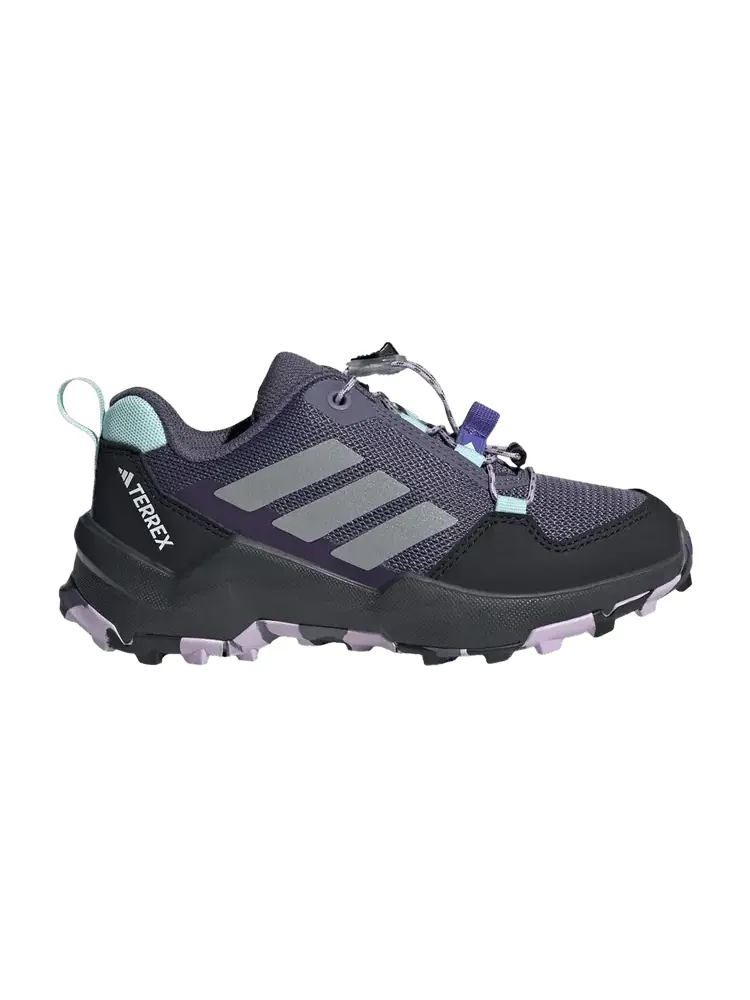 Кроссовки adidas Terrex AX4S K 'Speed Lace - Preloved Violet' — изображение 1 из 1, фиолетовый/серебристый
