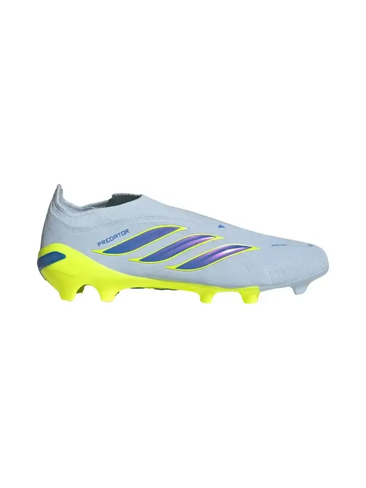 Кроссовки Adidas Predator League Laceless FG 'Crystal Sky Ray Blue Team Solar Yellow 2' — изображение 1 из 1, синий