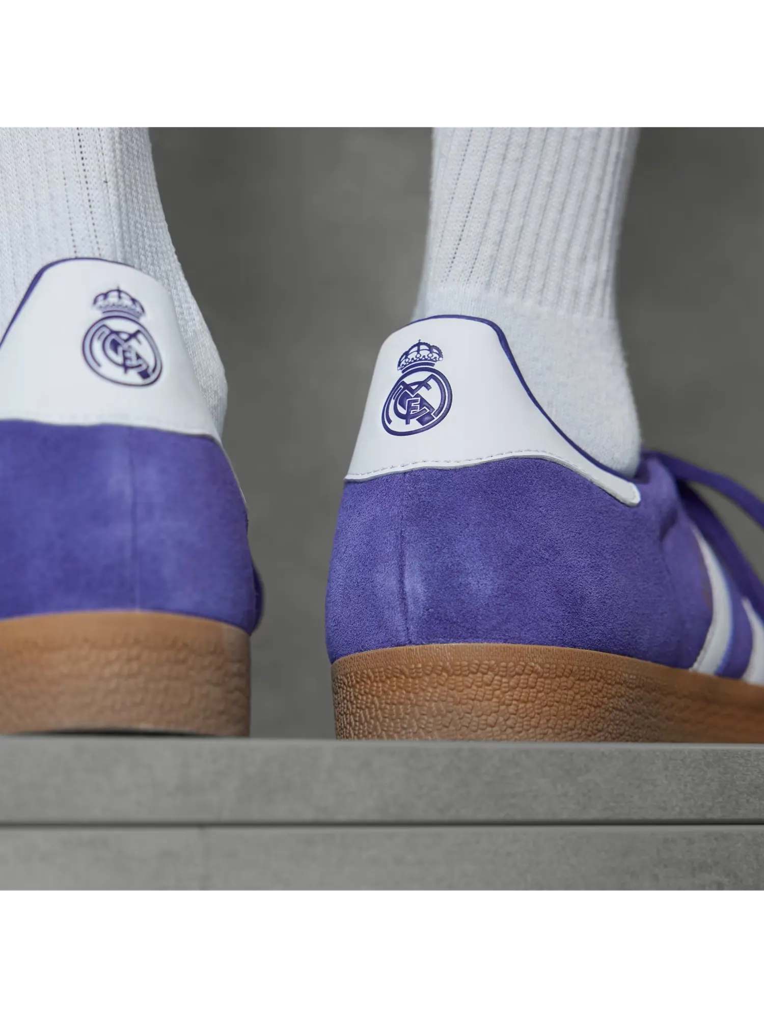 Кроссовки Adidas Gazelle Real Madrid Terrace Icons — изображение 7 из 7, фиолетовый