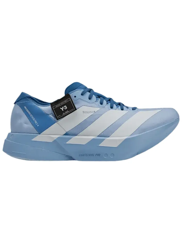 Кроссовки adidas Y-3 Adizero Adios Pro 4 'Ash Blue' — изображение 1 из 1, синий