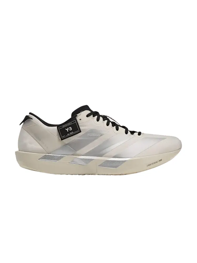 Кроссовки Y-3 Adios 9 'Alumina Black' — изображение 1 из 1, черный