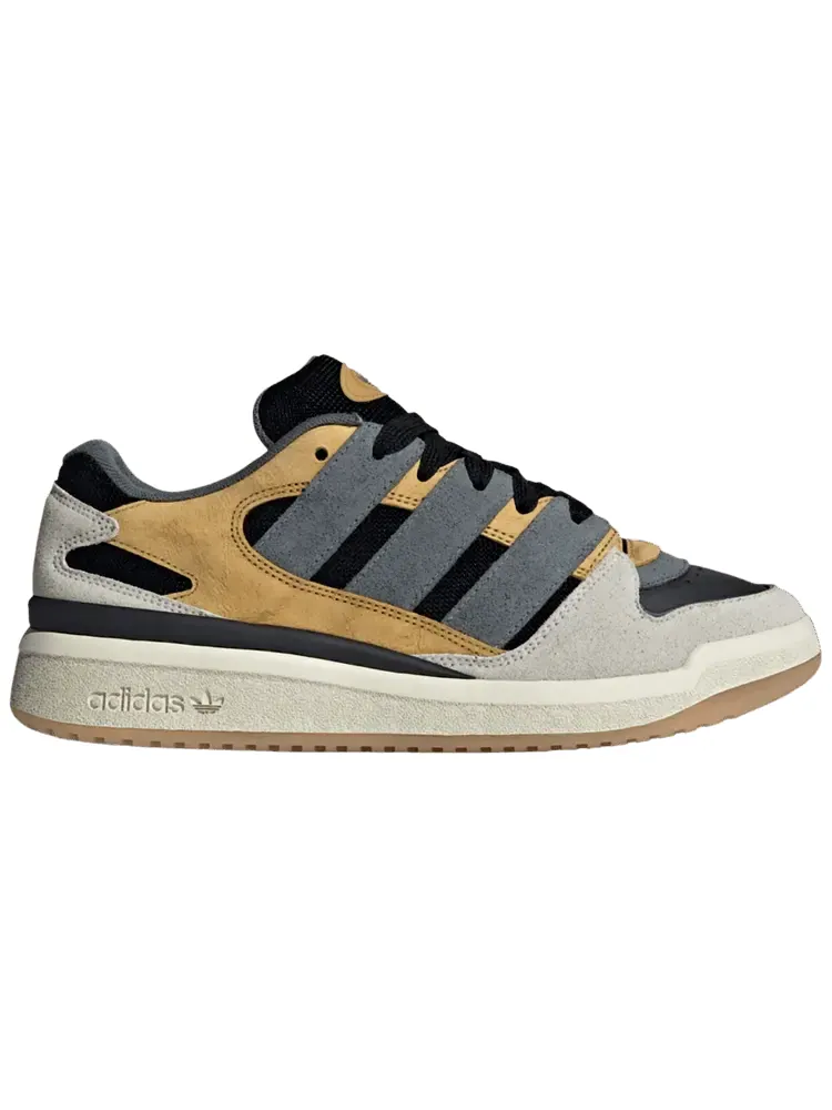 Кроссовки adidas Forum Puffed 'Black Oat Off White' — изображение 1 из 1, черный белый