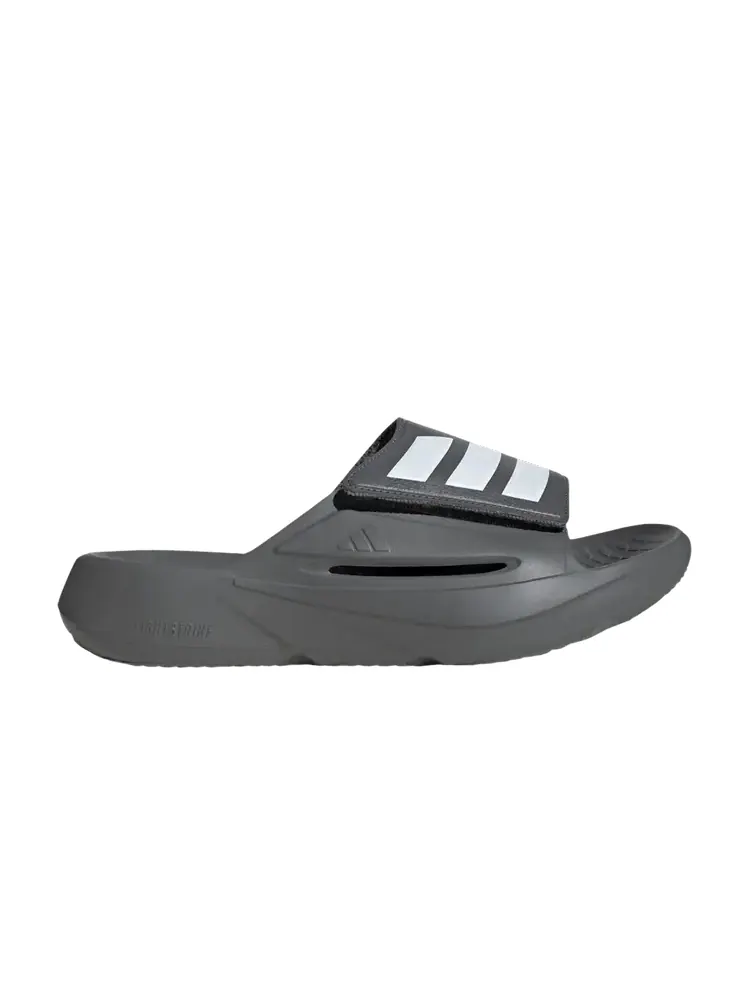 Сандалии adidas Lightblaze Slide 'Grey White' — изображение 1 из 1, серый/белый/серый