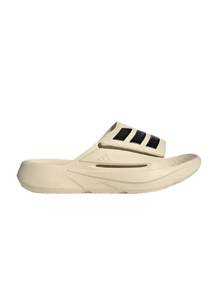 Сандалии adidas Lightblaze Slide 'Wonder White Black' — изображение 1 из 1, белый/черный/белый