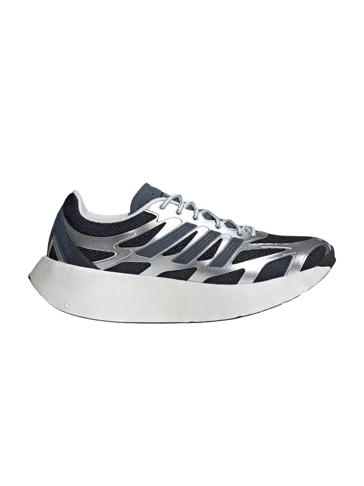 Кроссовки Adidas Adizero Aruku 'Silver Metallic Legend Ink' — изображение 1 из 1, серебряный