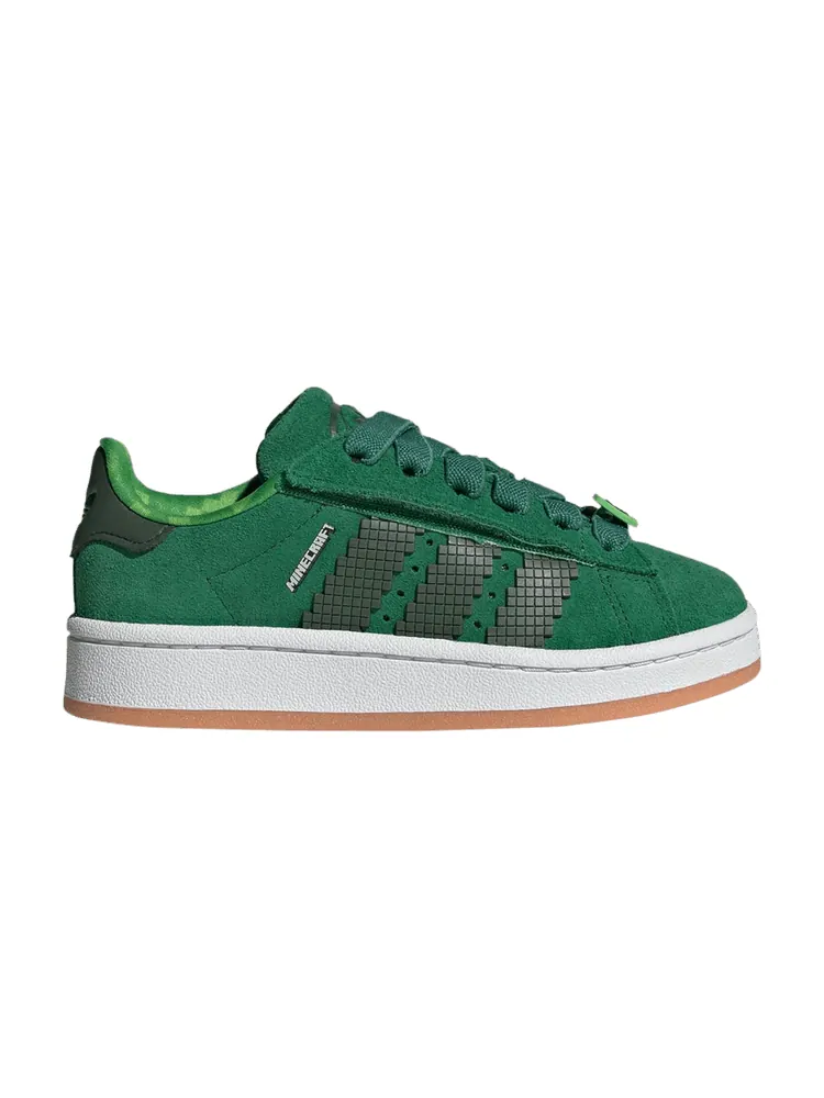 Кроссовки adidas Minecraft x Campus 00s J 'Creeper' — изображение 1 из 1, зеленый/черный/белый