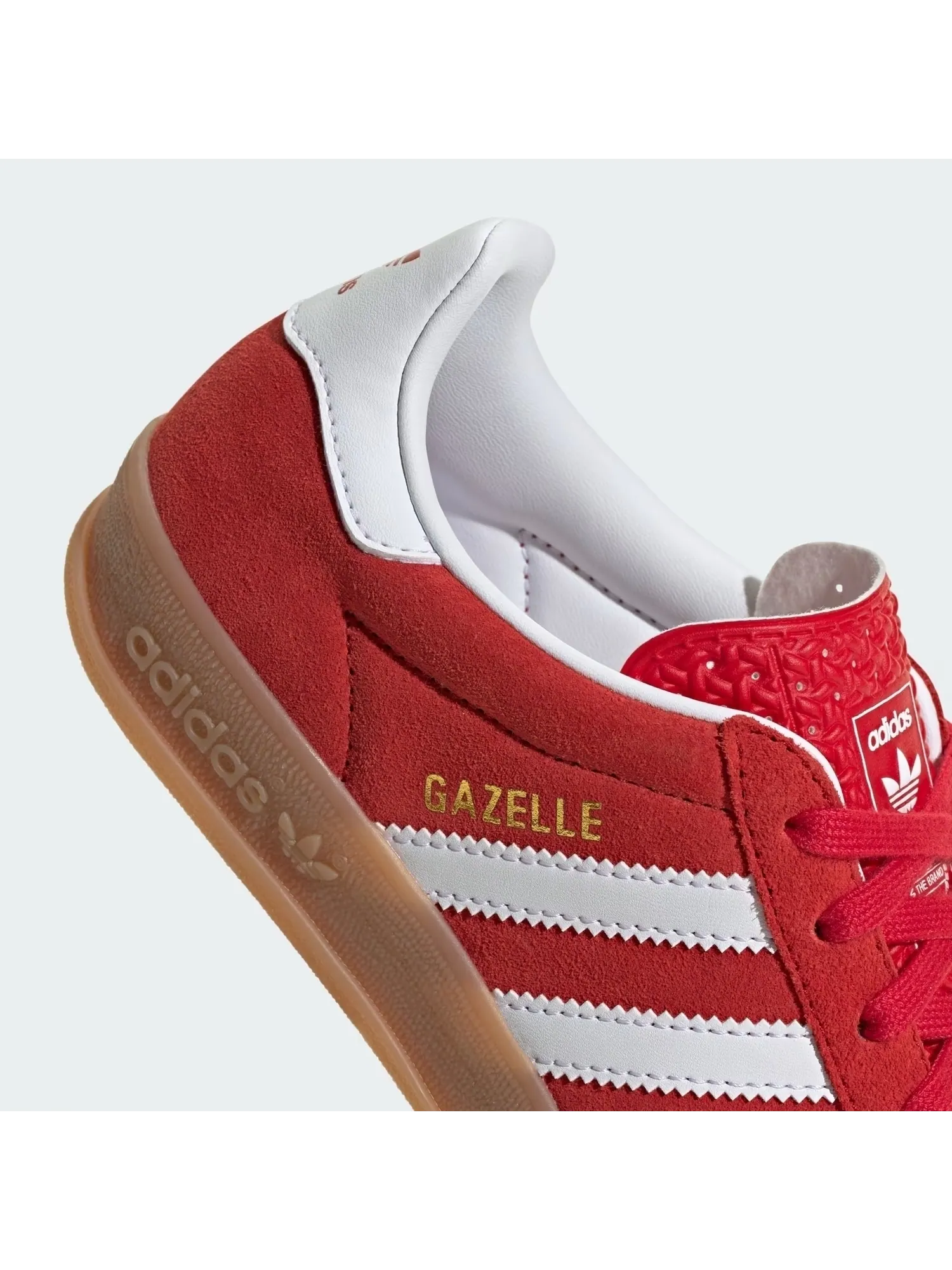 Кроссовки Adidas Gazelle Indoor Kids JS3801 — изображение 8 из 9, белый