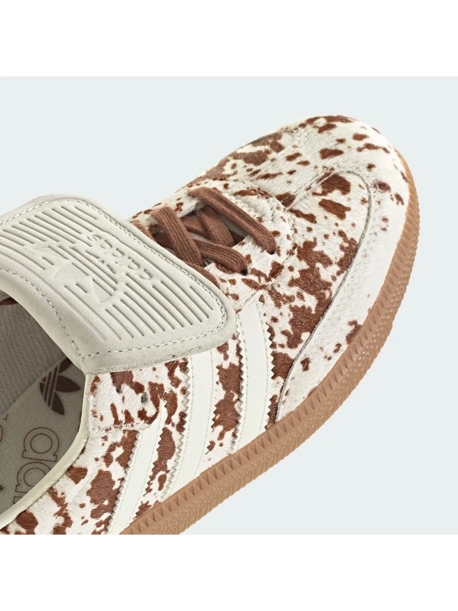 Adidas Cow Print Samba Long Tongue JS3931 — изображение 9 из 9, белый/розовый