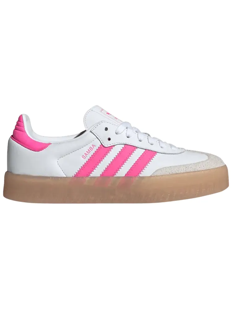Кроссовки adidas Wmns Sambae 'White Lucid Pink Gum' — изображение 1 из 1, белый