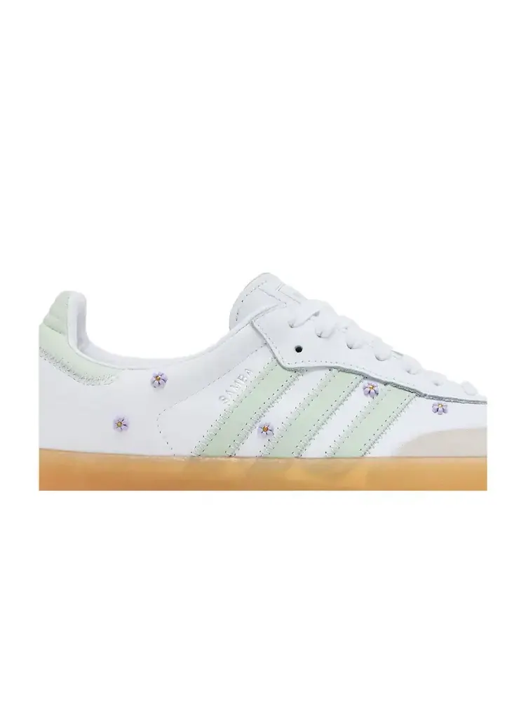 Кроссовки Adidas Wmns Sambae — изображение 2 из 8, белый зеленый