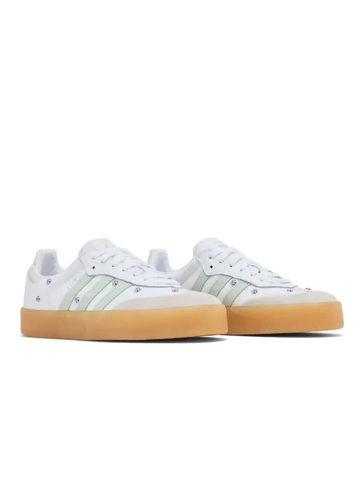 Кроссовки Adidas Wmns Sambae — изображение 8 из 8, белый зеленый