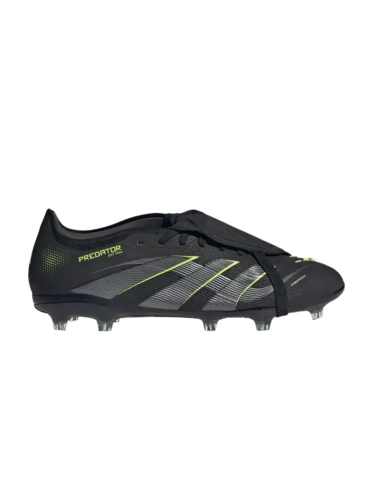 Кроссовки Adidas Predator Pro Foldover Tongue FG, Electric Stealth Pack — изображение 1 из 1, черный