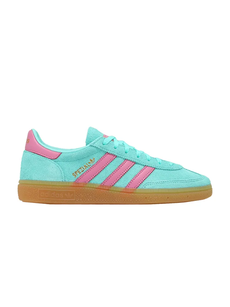 Кроссовки adidas Wmns Handball Spezial 'South Beach Pack - Flash Aqua' — изображение 1 из 1, голубой/розовый