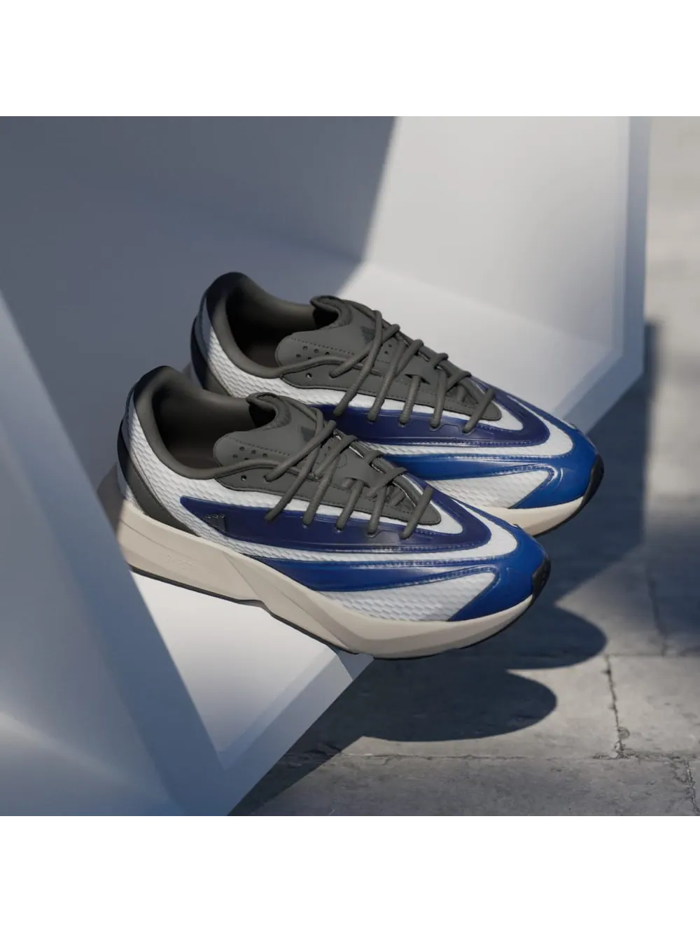 Кроссовки Adidas Lightblaze — изображение 4 из 9, белый/синий/серый