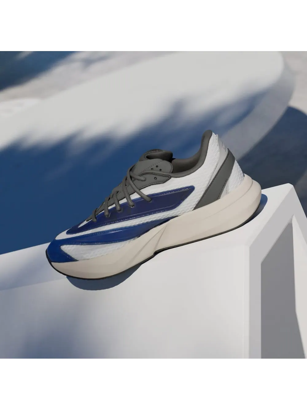Кроссовки Adidas Lightblaze — изображение 6 из 9, белый/синий/серый