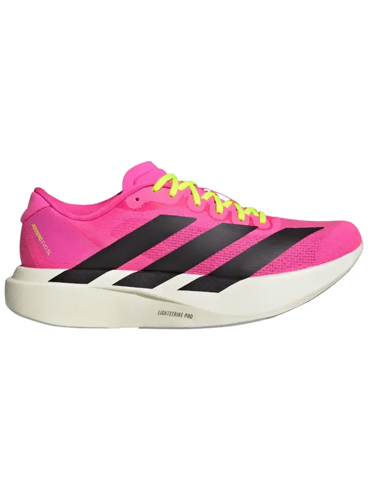 Кроссовки adidas Wmns Adizero Evo SL 'Lucid Pink Black' — изображение 1 из 1, розовый