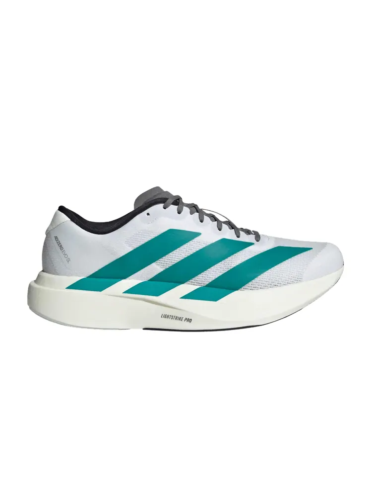 Кроссовки Adizero Evo SL 'White Pure Teal' — изображение 1 из 1, белый