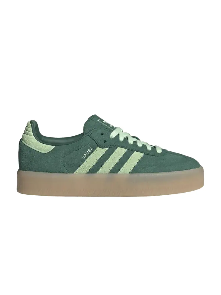 Кроссовки Adidas Wmns Sambae 'Collegiate Green Spark Gum' — изображение 1 из 1, зеленый