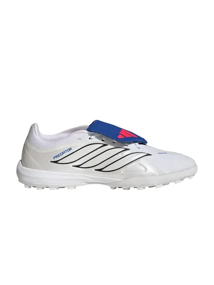 Футбольное поле Adidas Predator League Fold Over Tongue Turf 'Cloud White Zero Metallic Royal Blue' — изображение 1 из 1