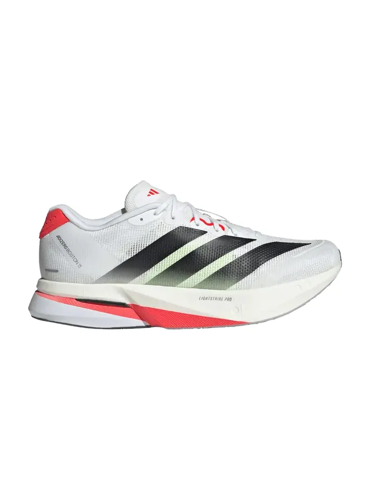 Кроссовки Adizero Boston 13 'White Black Lucid Red' — изображение 1 из 1, белый черный красный