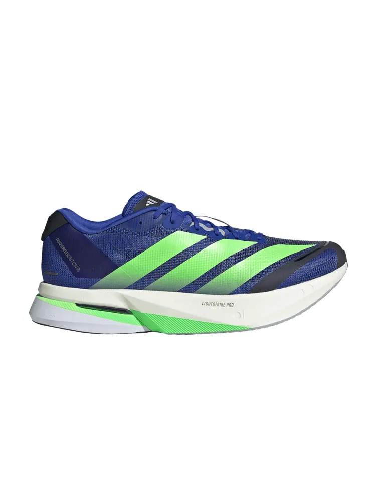 Кроссовки Adizero Boston 13 'Lucid Blue Lime Burst' — изображение 1 из 1, синий