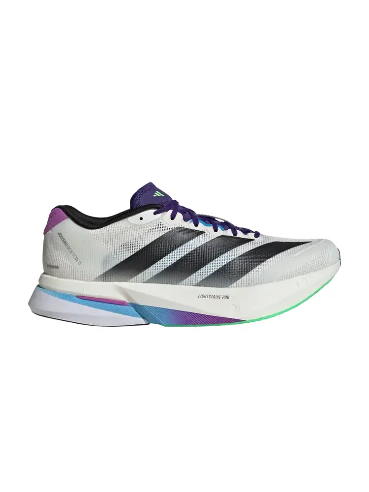 Кроссовки Adidas Adizero Boston 13 — изображение 1 из 1, белый черный